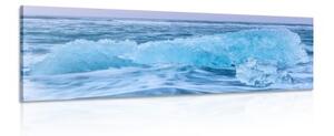 Obraz ledový oceán - 120x40 cm