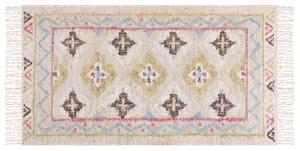 Jutový koberec 80 x 150 cm vícebarevný TERKOS