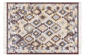 Jutový koberec 140 x 200 cm vícebarevný FENER