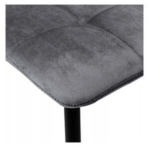 SUPPLIES DENVER Jídelní židle v moderním stylu - šedá barva