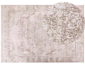 Bavlněný koberec 160 x 230 cm růžový MATARIM