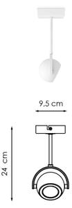 LED Stmívatelné bodové svítidlo NOP 1xGU10/5,8W/230V bílá