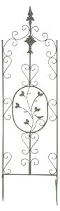 Mřížka na růže Burg ~ 122 x 35 cm - Zelená antik