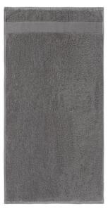 LIVARNO home Froté ručník, 50 x 100 cm, 2 kusy (tmavě šedá) (100350946001)