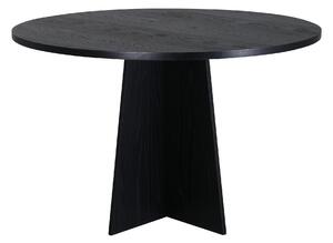 Jídelní stůl Bootcut, černý, ⌀110
