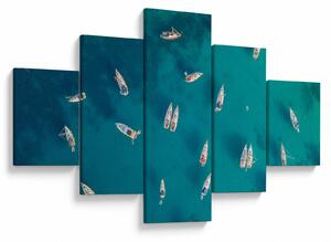 Obraz - Plachetnice (125x70 cm)