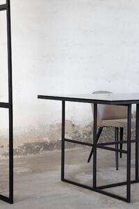 Jídelní stůl Leif, kouŕové sklo, 90x200