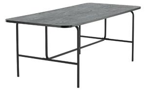 Jídelní stůl Uno, černý, 90x200
