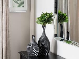 Dekorativní váza černá 39 cm THAPSUS