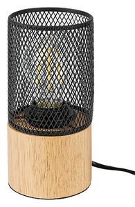 Rabalux stolní lampa Callum E27 1x MAX 25W buk 74040