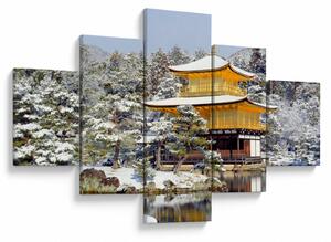 Obraz - Kinkakudži, Japonsko (125x70 cm)