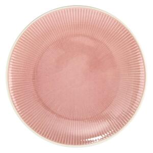 HANAMI Sada talířů 26 cm set 6 ks - sv. růžová