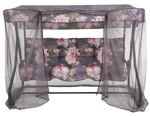 Zahradní houpačka Milano Black Edition s moskytiérou A091-23IB PATIO 448836