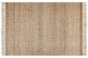 Jutový koberec 160 x 230 cm béžový ABANA