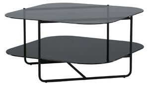 Konferenční stolek Un-line, černý, 85x85