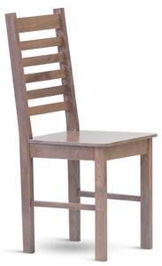 Stima židle NORA s masivním sedákem Odstín: Dub Lanýž