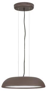 Nova Luce Hnědé kovové závěsné LED světlo Felicia 45 cm