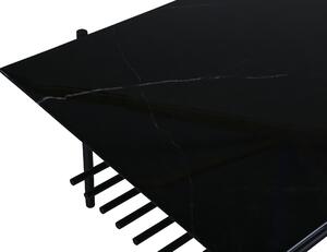 Konferenční stolek Von Staf, černý, 60x120