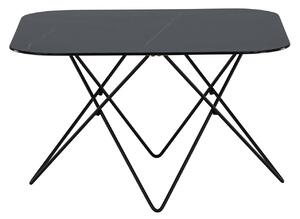 Konferenční stolek Tristar, černý, 80x80