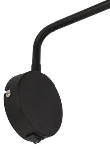 Nástěnná lampička TINA 1xGU10/15W/230V černá/zlatá