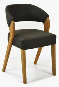 Designová luxusní židle - dub, Almondo