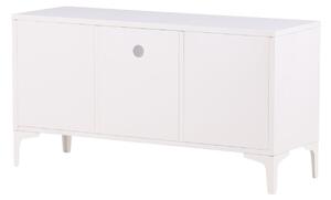 TV stolek Piring, bílý, 120x63