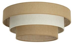Stropní svítidlo WENTA 1xE27/60W/230V pr. 50 cm juta/krémová