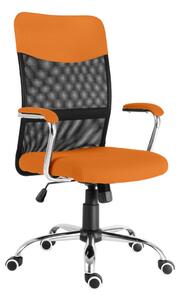 Studentská juniorská židle NEOSEAT TEENAGE černo - oranžová
