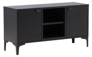 TV stolek Piring, černý, 120x63