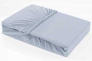 Barevné napínací prostěradlo Klinmam Home Elastan, barva světle modrá