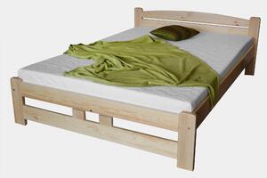 Via-nábytek Postel Viki masiv borovice Rozměry: 90 x 200, Povrchová úprava postele: Borovice (lakovaná)
