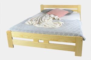 Via-nábytek Postel Euro masiv borovice Rozměry: 80 x 200, Povrchová úprava postele: Borovice (lakovaná)
