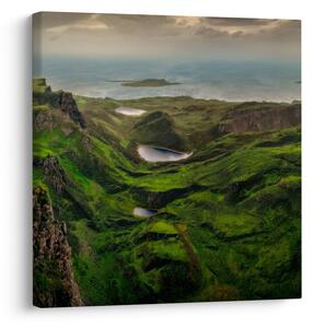 Obraz - Quiraing, Skotsko (30x30 cm)