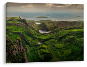 Obraz - Quiraing, Skotsko (70x50 cm)