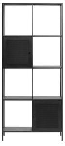 Malibu poličková skříňka černá 180 cm