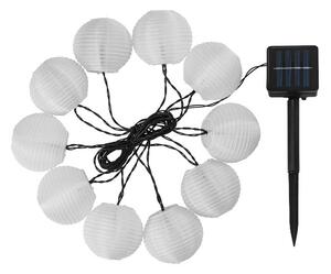 Livarno® Solární světelný LED řetěz, 10 LED (bílá) (100406285001) 2