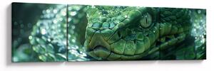 Obraz - Portrét hada (170x50 cm)