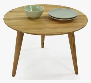 Kulatý konferenční stolek - masiv dub, Trondheinm