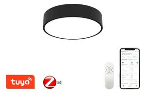 Immax NEO 07201L-LED Stmívatelné stropní svítidlo RONDATE 28W/230V černá Tuya+DO