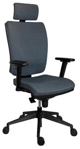 ANTARES Kancelářská pracovní židle 1580 GALA Plus PDH ECONOMY - šedá Antares