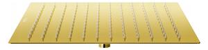 Mexen CUBE, podomítkové rameno 40cm + sprchová hlavice 30x30cm, zlatá, 79112-50 + 79130-50