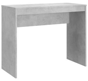 Psací stůl betonově šedý 90 x 40 x 72 cm dřevotříska