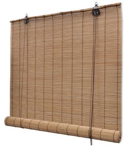 Bambusová roleta 150 x 160 cm hnědá