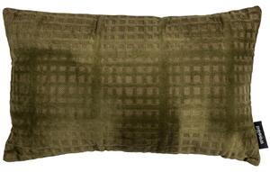 Hoorns Zelený bavlněný polštář Ada 30 x 50 cm