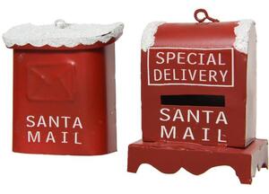 Sada dekorací ve tvaru poštovní schránky Mail, 2 díly