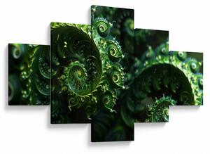 Obraz - Spirály (125x70 cm)
