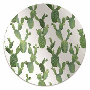 Ochranná podložka pod židli malované kaktusy