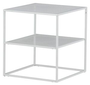 Konferenční stolek Netz, bílý, 55x55