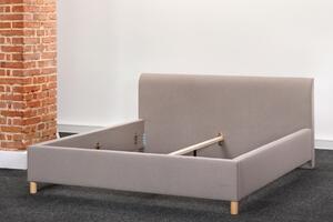 Slumberland DOVER - čalouněná postel s jemným designem 80 x 200 cm