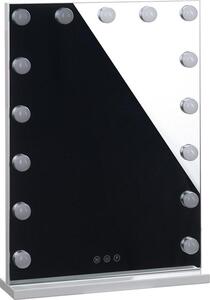 Zrcadlo s LED osvětlením HOLLYWOOD 43x58cm 4658-Z